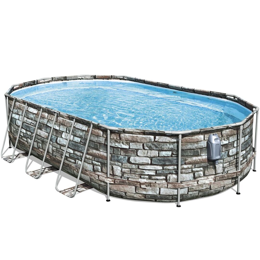 Bestway pool comfort jet complete set 610 x 366 x 122 cm